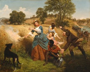 La signora Schuyler brucia i suoi campi di grano all